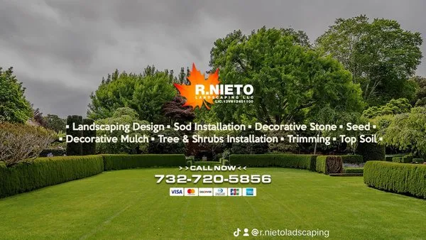 R Nieto Landscaping Logo
