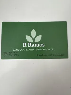 R Ramos Landscaping Logo