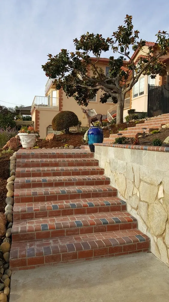Custom landscape installation with custom design across San Jose, CA - R Rivera Landscaping