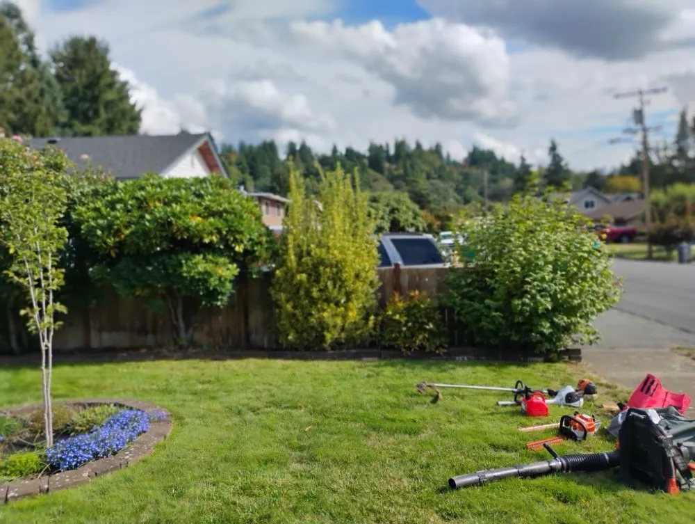 Local lawn mowing service for outdoor upgrades across Kirkland, WA - R S Landscaping