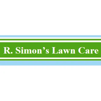 R. Simon's Lawn Care Logo