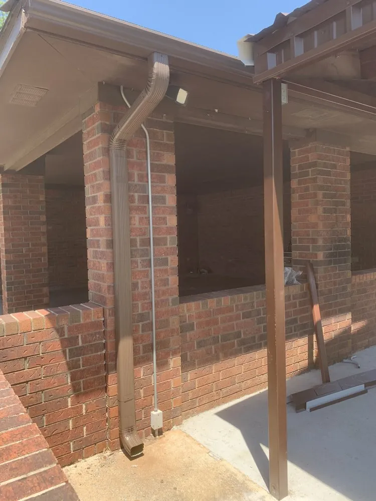 Reliable landscape installation for homes in Roff, OK by R Town Guttering