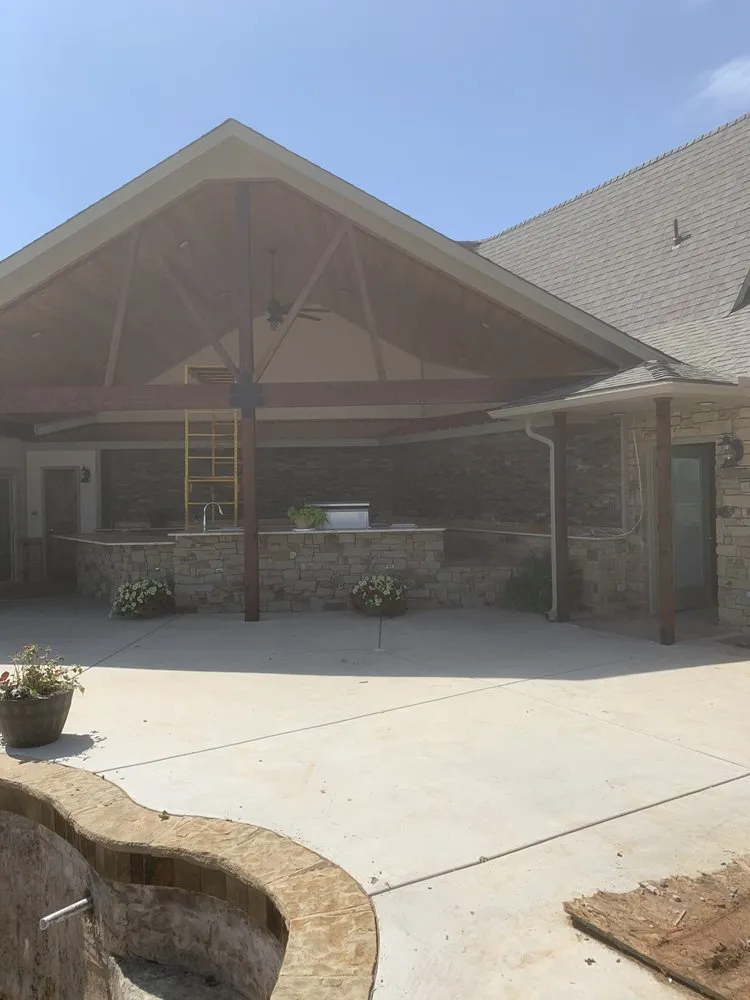 Expert landscape design in Roff, OK by R Town Guttering