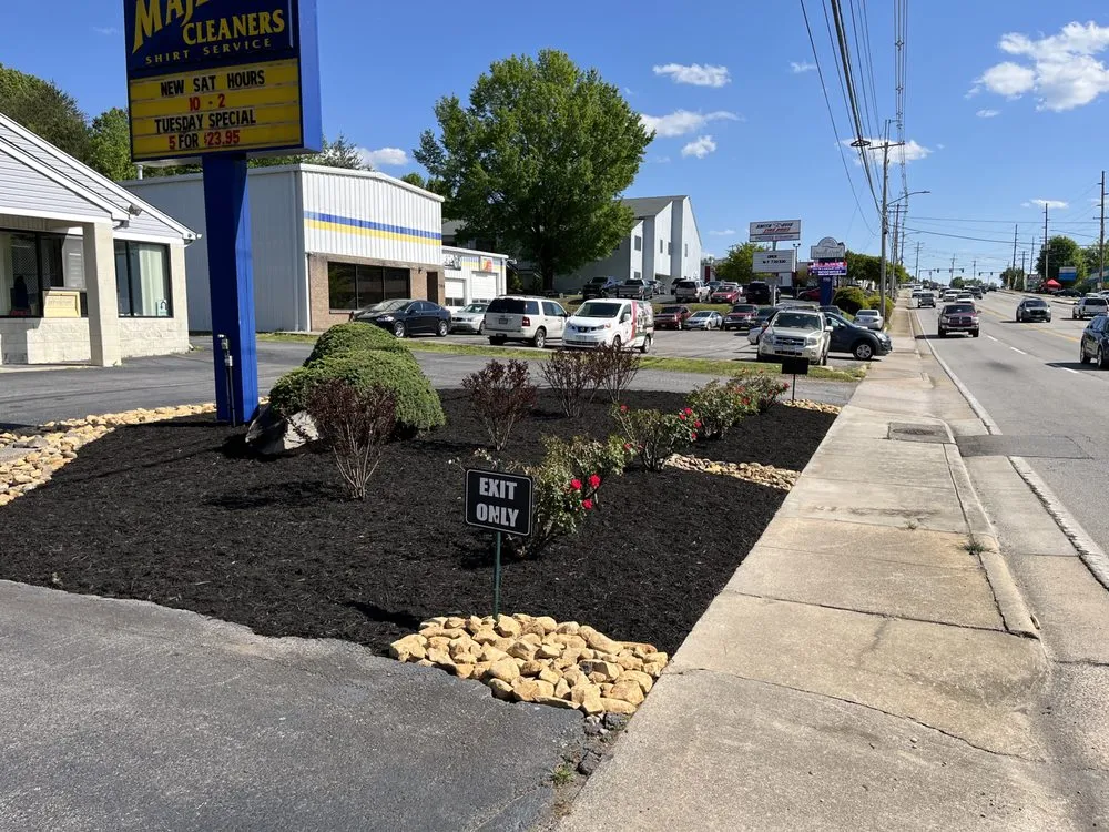 Affordable landscape design for homes in Ringgold, VA by R W Lawncare