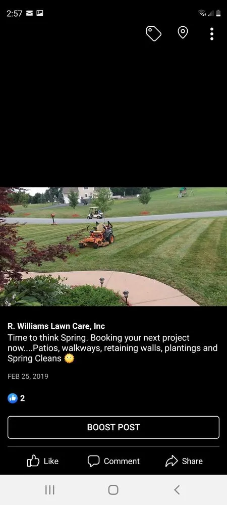 Professional yard cleanup service in Middletown, NY - R Williams Lawn Care