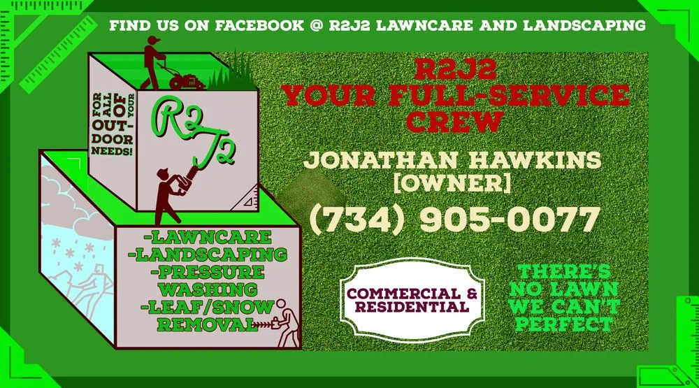 Affordable landscape design in Taylor, MI by R2J2 Services