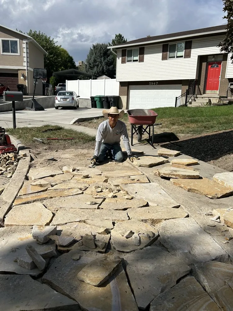 Custom lawn mowing service for outdoor upgrades across West Valley City, UT - R7sprinklers and landscaping