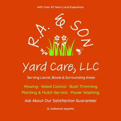 RA & Son Yard Care Logo