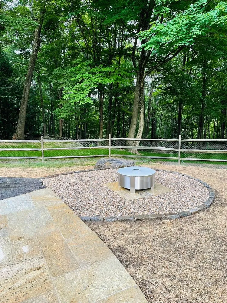 Professional yard cleanup service for residential properties in Mount Kisco, NY by RA Green Landscaping