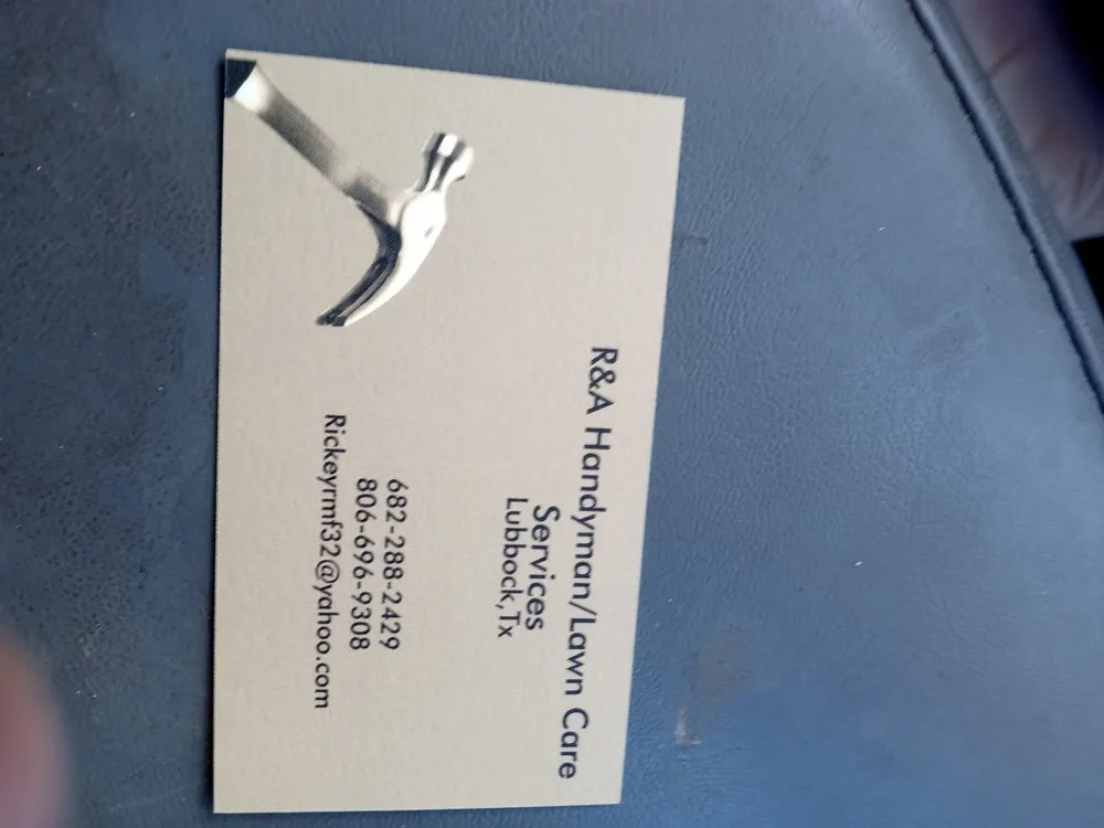 Trusted garden landscaping in Lubbock, TX by R&A Handyman & Lawn Care Services