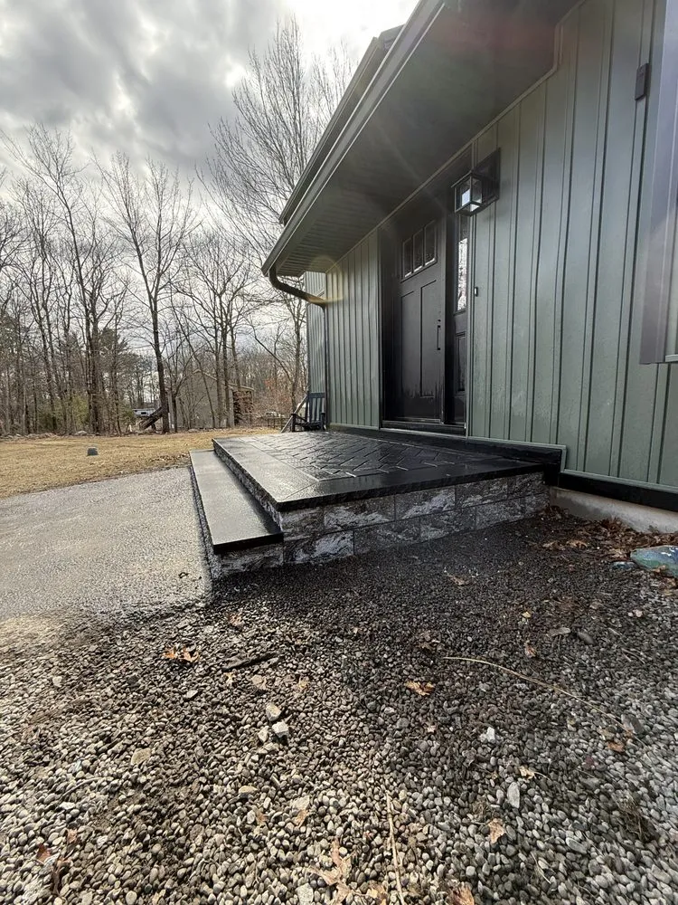 Local landscape installation in Milford, PA by R&A Hardscaping