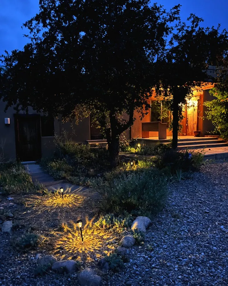 Local lawn care service with custom design in Santa Fe, NM by RA Landscape