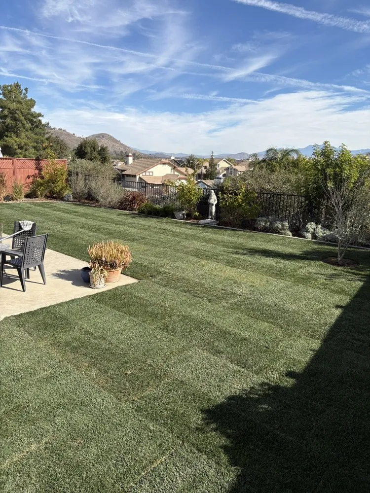 Affordable lawn mowing service for year-round maintenance in Wildomar, CA by RA Landscape