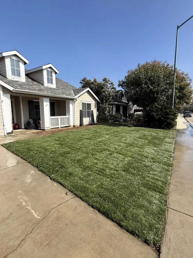 Local landscape installation in Visalia, CA by R&A landscaping