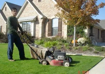 Custom outdoor landscaping for residential properties in Watauga, TX by R&A Landscaping