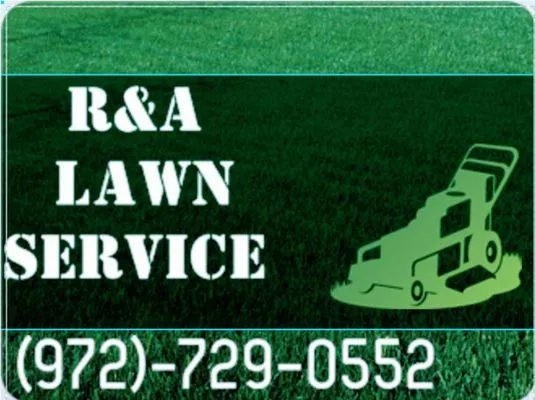 R&A Lawn Service Logo
