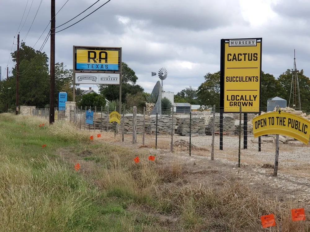 Expert outdoor landscaping in Comfort, TX - RA Texas Nursery Gravel & Stone