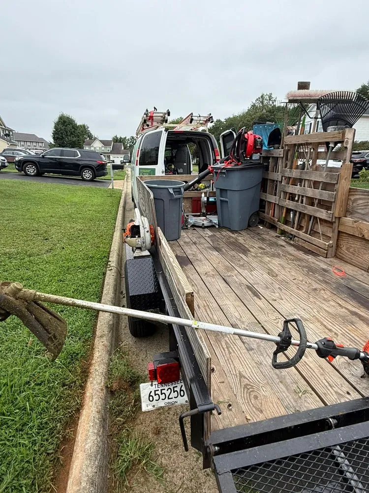 Affordable outdoor landscaping with custom design in Fredericksburg, VA by Rababeh Landscaping and Handyman Services