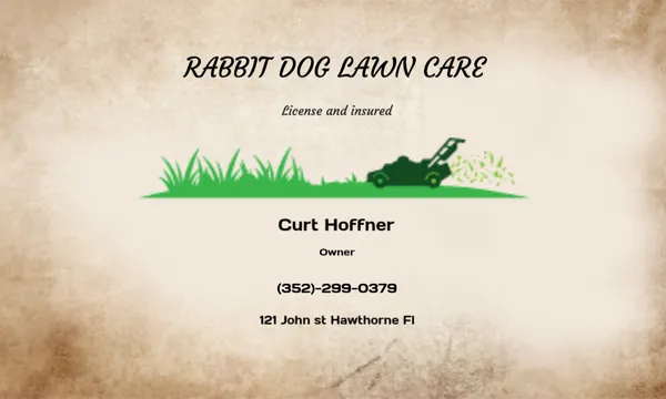 Rabbit Dog Lawn Care