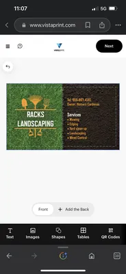 Racks Landscaping Logo