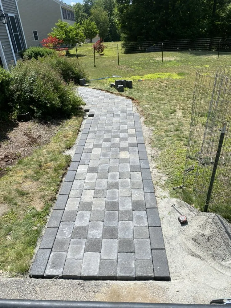 Custom outdoor landscaping in Mont Vernon, NH - Radford Industries