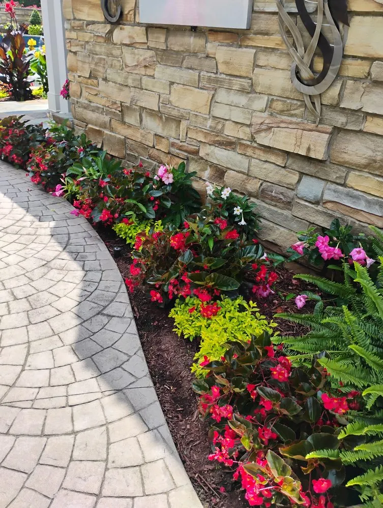 Professional landscape installation with custom design in Memphis, TN by Radmer's Landscape Design