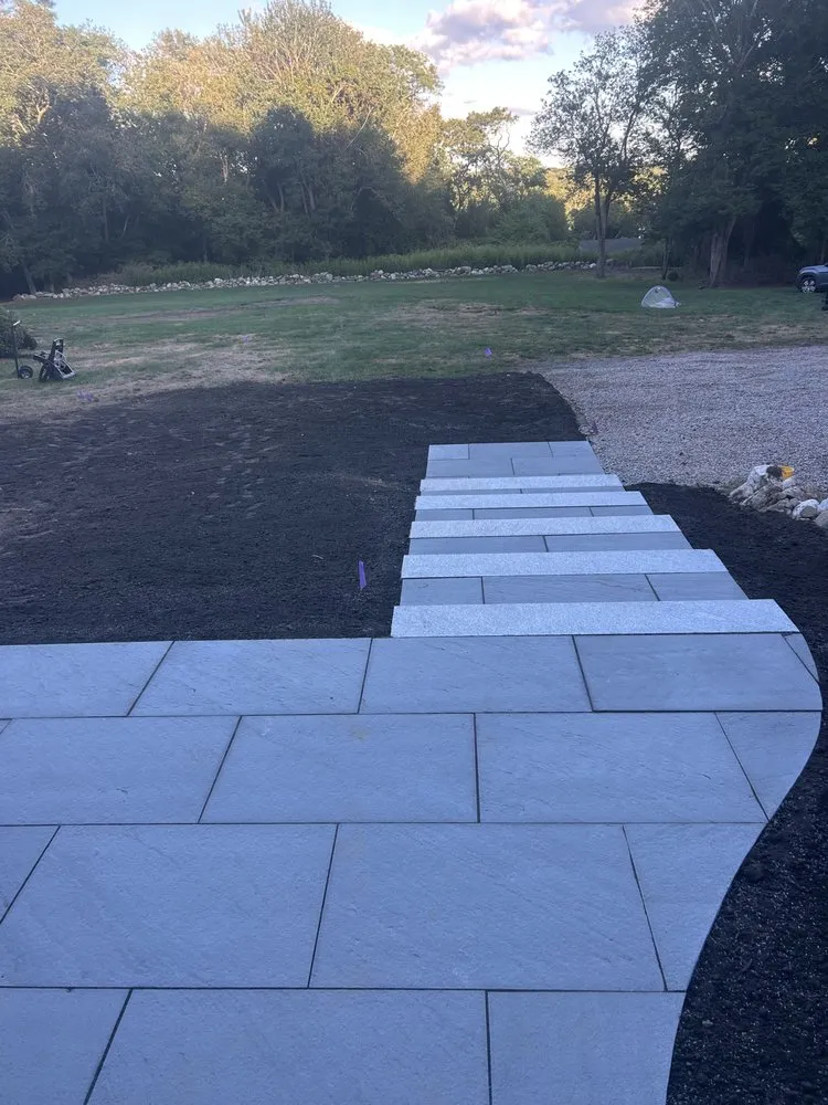 Custom landscape design for beautiful yards in Coventry, RI by Radscapes