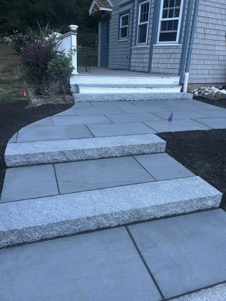 Custom yard cleanup service in Coventry, RI by Radscapes