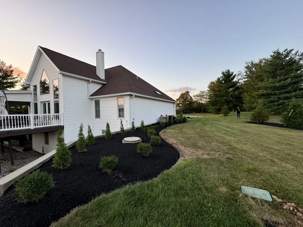 Custom landscape installation in Lima, OH - Rae Lawn and Landscaping