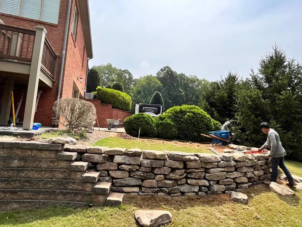 Expert landscaping services for year-round maintenance in Ellijay, GA by Rafa Remodeling & Painting Services