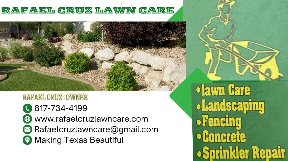 Local yard cleanup service in Haltom City, TX - Rafael Cruz Lawn Care