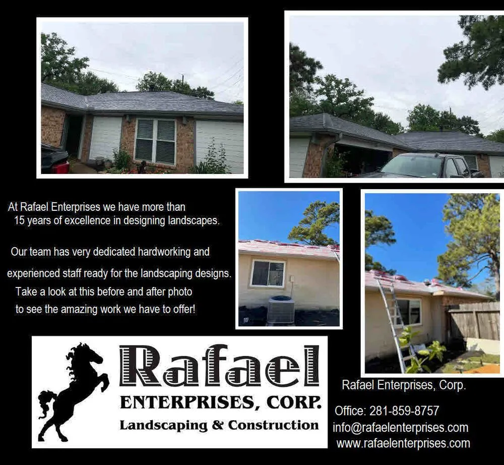 Reliable yard maintenance for year-round maintenance in Houston, TX by Rafael Enterprises