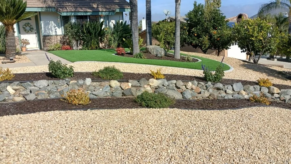 Professional garden landscaping for residential properties across Romoland, CA - Rafael Gil Landscape
