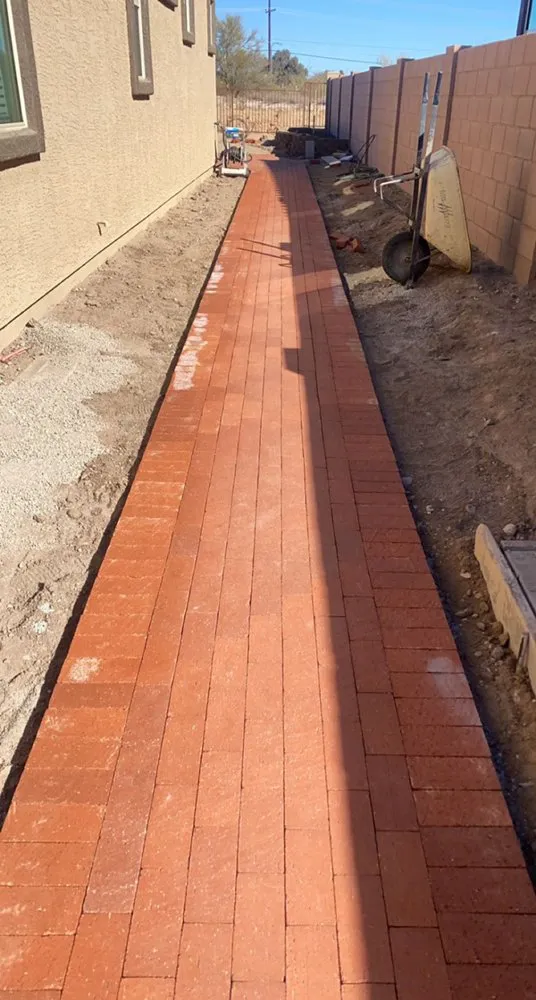 Professional lawn mowing service for beautiful yards in Tucson, AZ by Rafaels Construction & Landscaping