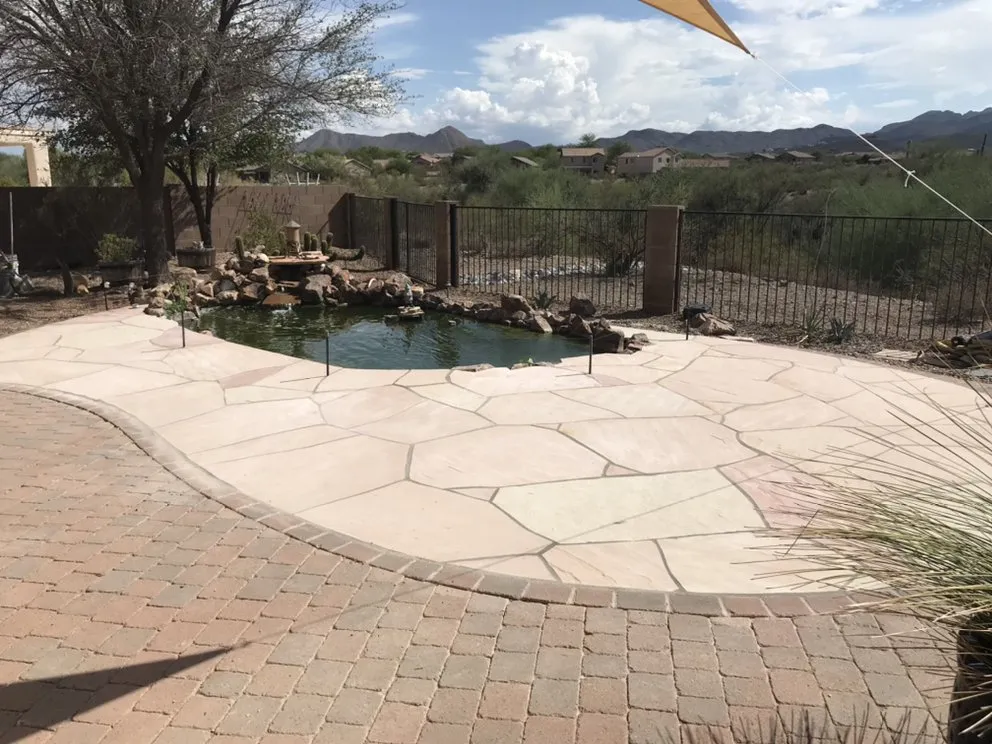 Affordable lawn mowing service for beautiful yards in Tucson, AZ by Rafaels Construction & Landscaping
