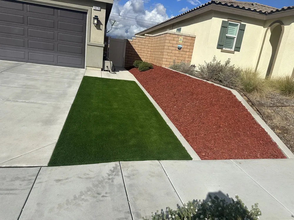 Top-rated lawn mowing service with custom design across Rialto, CA - Rafael's Landscape