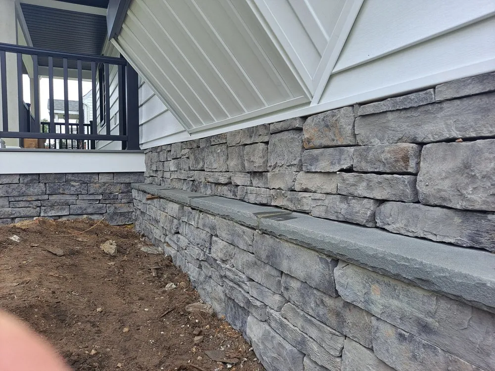 Local landscape installation in Oceanside, NY by Raffaele Outdoor Concepts