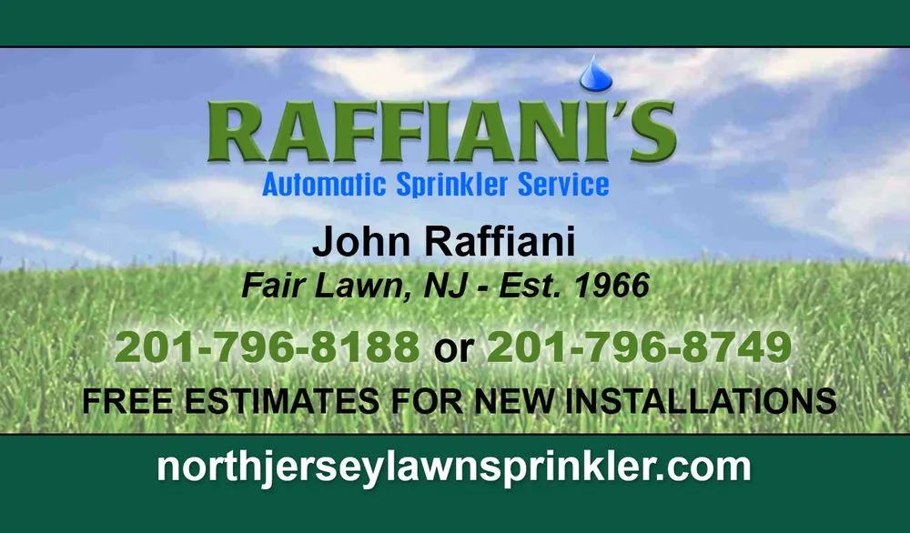 Professional landscaping services in Fair Lawn, NJ by Raffiani's Automatic Sprinkler