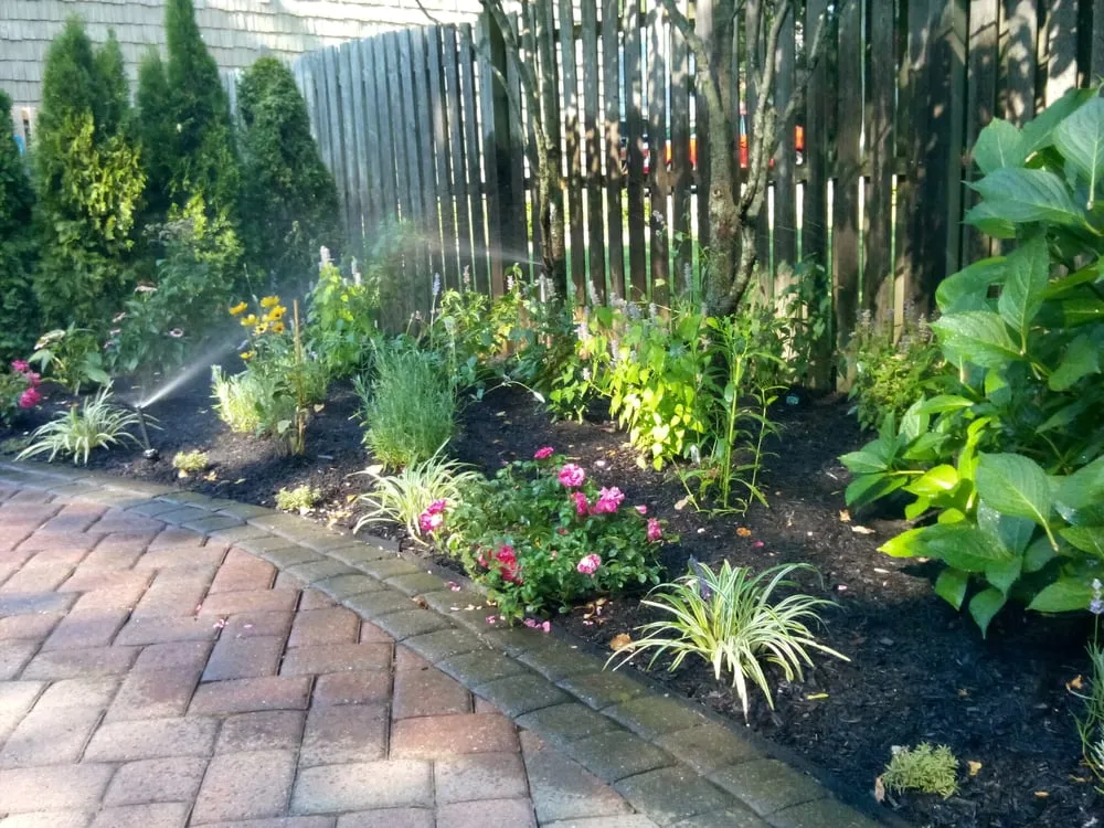 Local outdoor landscaping with custom design across Fair Lawn, NJ - Raffiani's Automatic Sprinkler