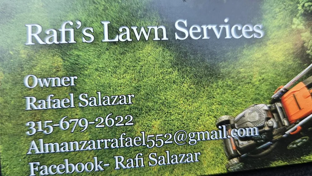 Trusted lawn mowing service in Syracuse, NY by Rafís Lawn Services