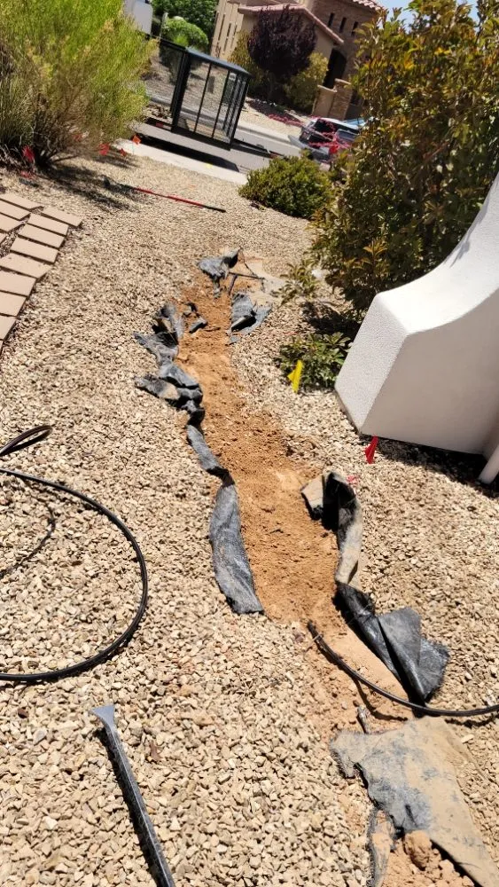 Top-rated landscape installation in Las Cruces, NM by Rafter Landscaping