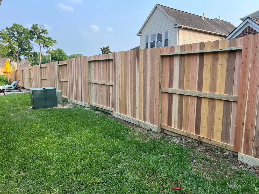 Professional garden landscaping in Cypress, TX by Rafter V Services