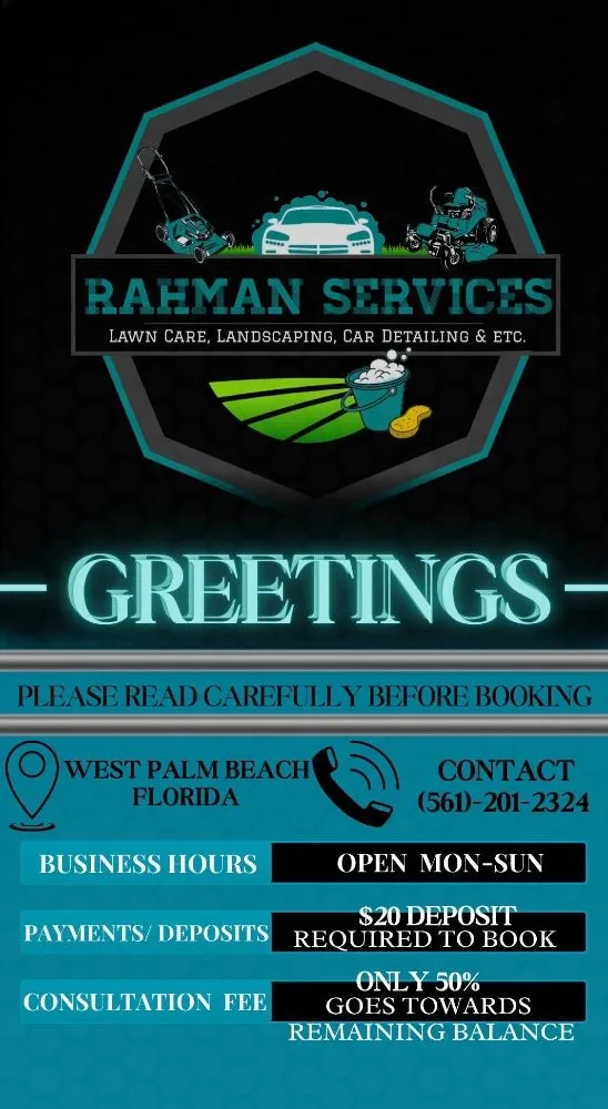 Affordable landscape installation for beautiful yards across West Palm Beach, FL - Rahman Services