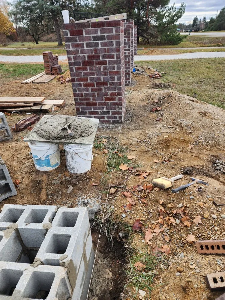 Affordable lawn care service in Carsonville, MI by Rah's Artistic Masonry Design