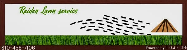 Raiden Lawn Service Logo