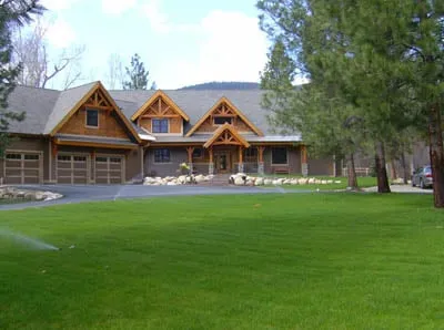 Affordable yard maintenance for homes in Florence, MT by Rain by Design