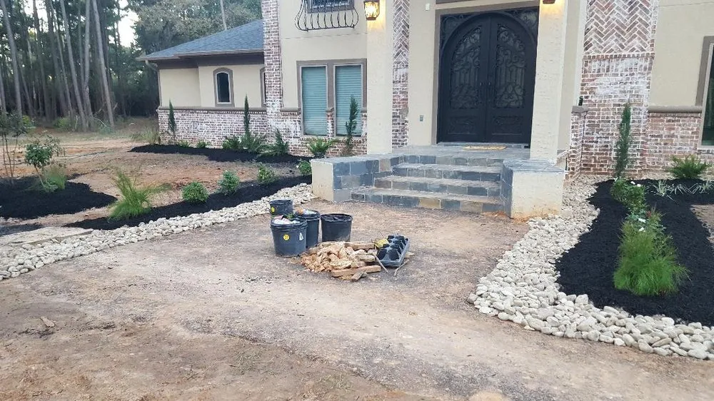 Affordable outdoor landscaping for residential properties across Cypress, TX - Rain Master Irrigation & Landscaping