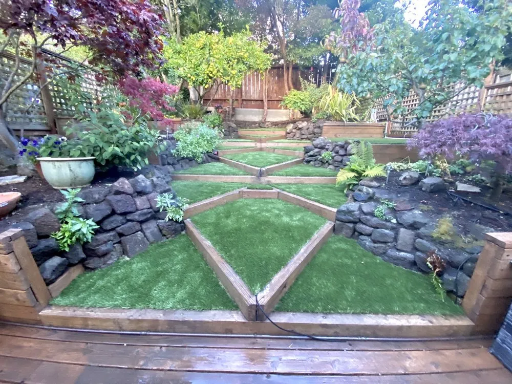 Local lawn mowing service for residential properties across San Rafael, CA - Rainbow Landscape