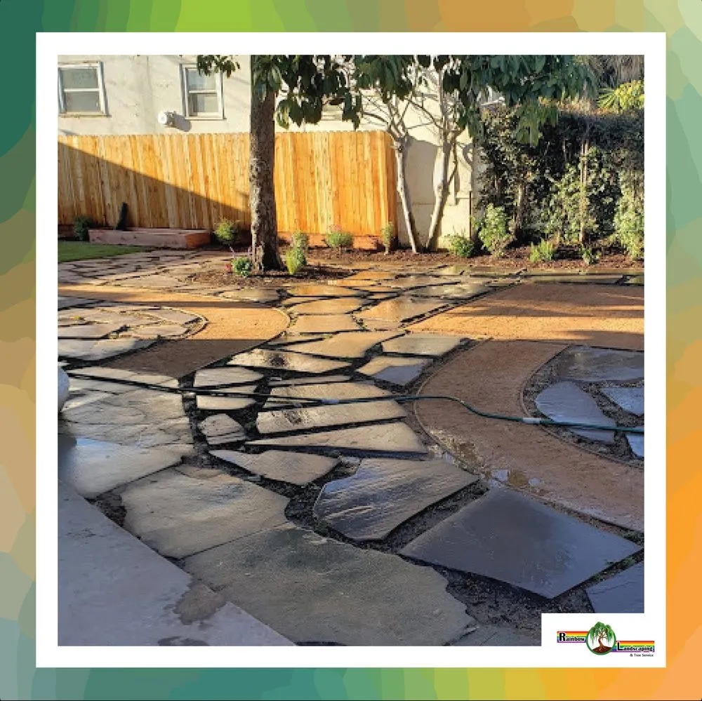 Top-rated lawn care service near you in Santa Ana, CA by Rainbow Landscaping & Tree Service