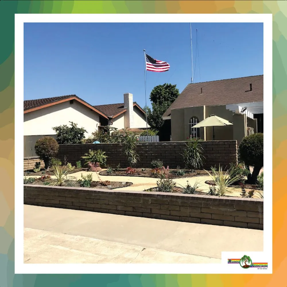 Reliable residential landscaping experts serving Santa Ana, CA - Rainbow Landscaping & Tree Service
